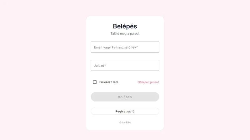 Lanera.hu (Lovengo) – AI-alapú társkereső és közösségi platform